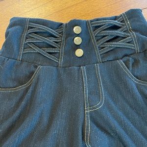 High waisted jeggings